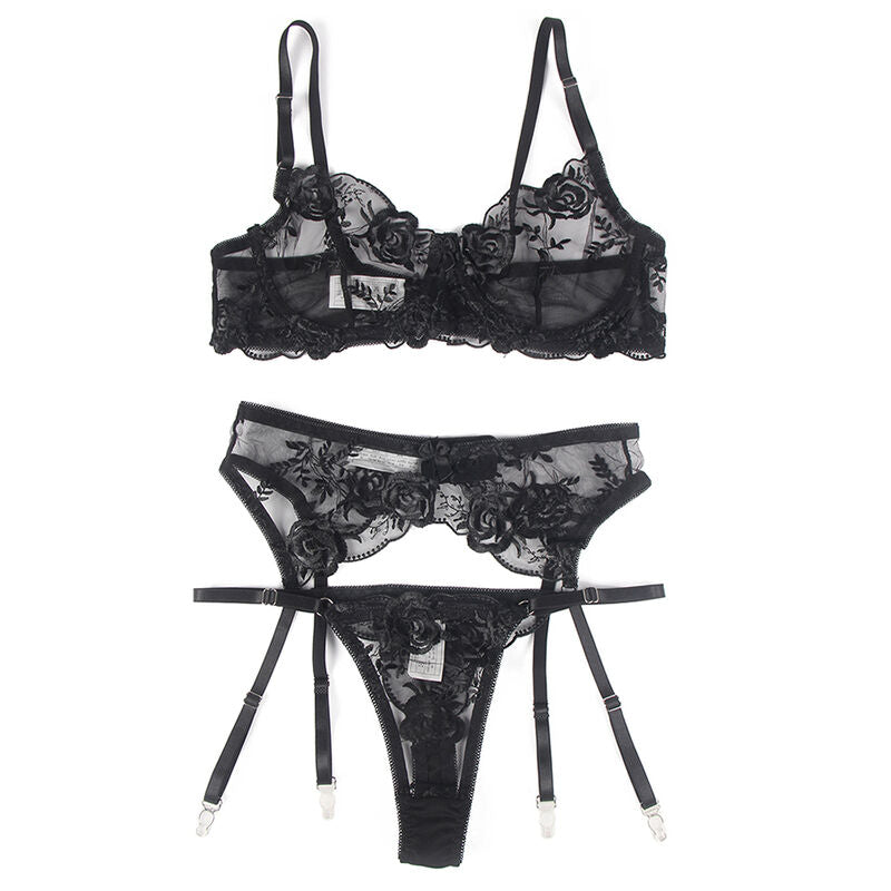 Ensemble avec porte-jarretelles Subblime Sets D-239313 — noir — vue 21