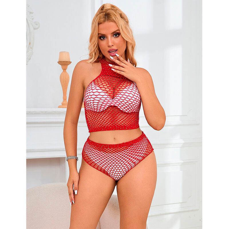 Ensemble lingerie Subblime Sets D-241389 — rouge — vue 7