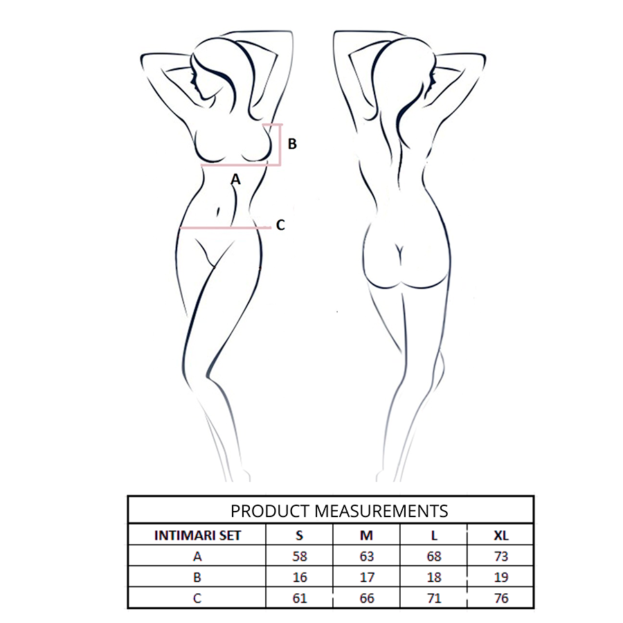 Ensemble lingerie Passion D-244593 — rose — vue 4