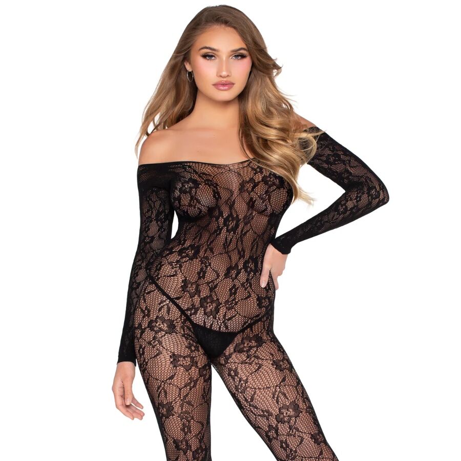 Combinaison de lingerie Leg Avenue Bodystockings D-245346 — noir — vue 1