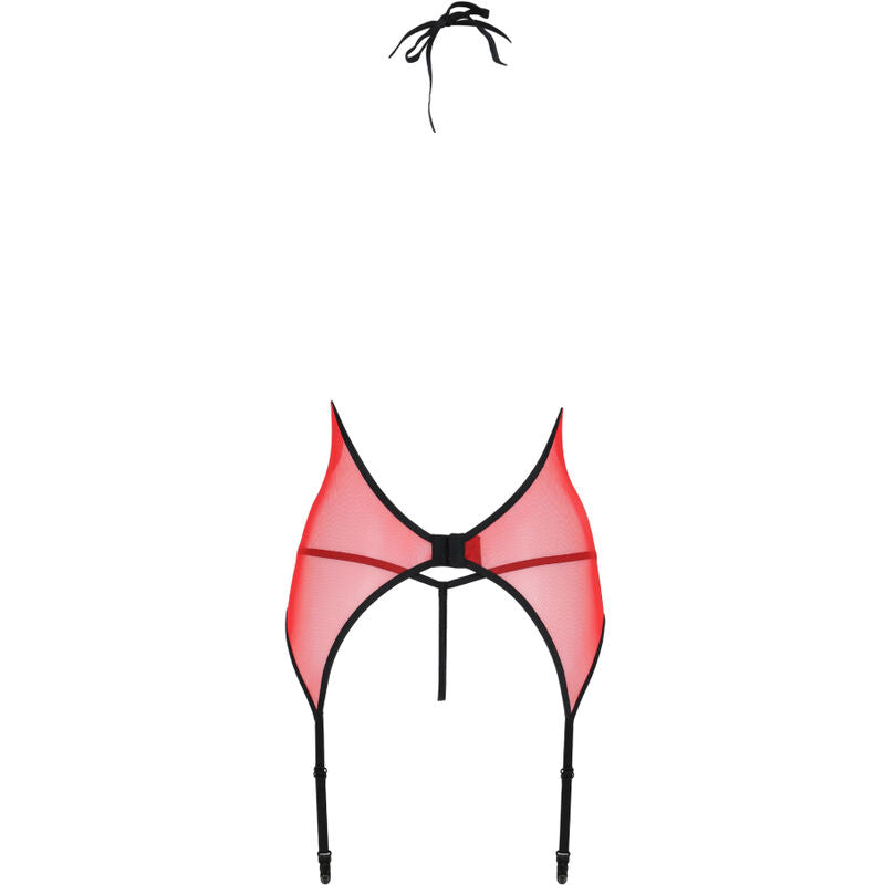 Corset Passion Peonia — rouge — vue 5