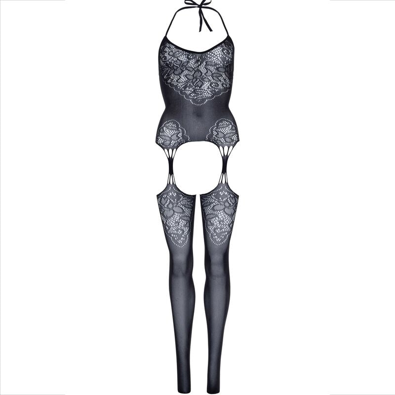 Ensemble avec porte-jarretelles Leg Avenue Bodystockings D-237726 — noir — vue 4