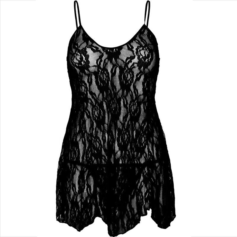 Nuisette Leg Avenue Chemises D-237719 — noir — vue 3