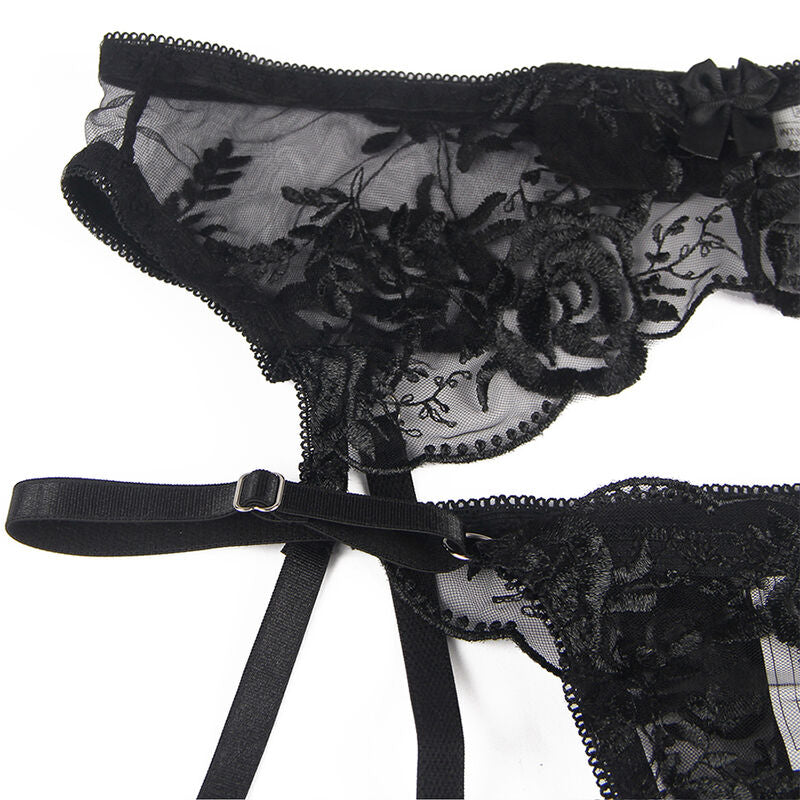 Ensemble avec porte-jarretelles Subblime Sets D-239313 — noir — vue 9