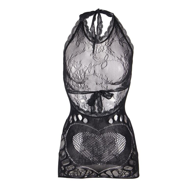 Robe lingerie Subblime D-241356 — noir — vue 4