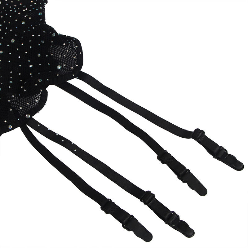 Combinaison de lingerie Subblime Bodystockings D-241366 — noir — vue 7