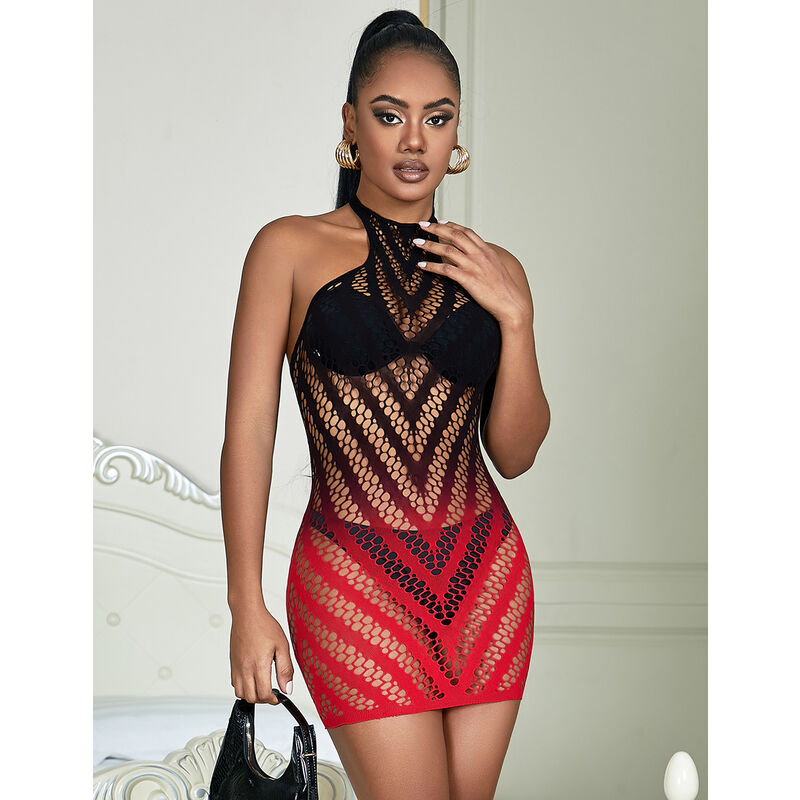 Robe lingerie Subblime D-241373 — noir — vue 7
