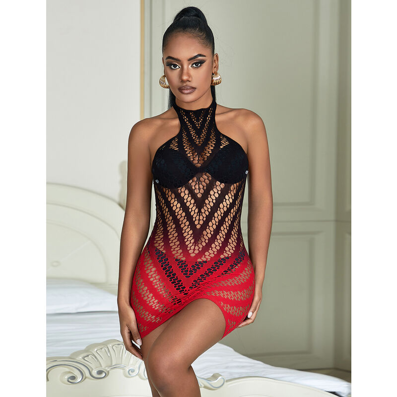 Robe lingerie Subblime D-241373 — noir — vue 10