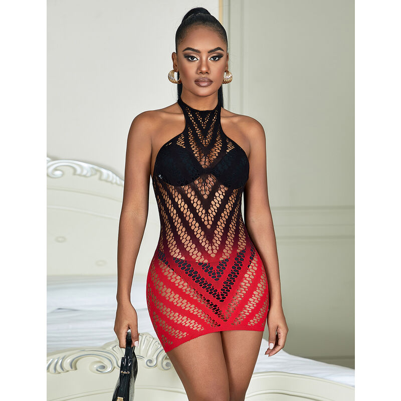 Robe lingerie Subblime D-241373 — noir — vue 8