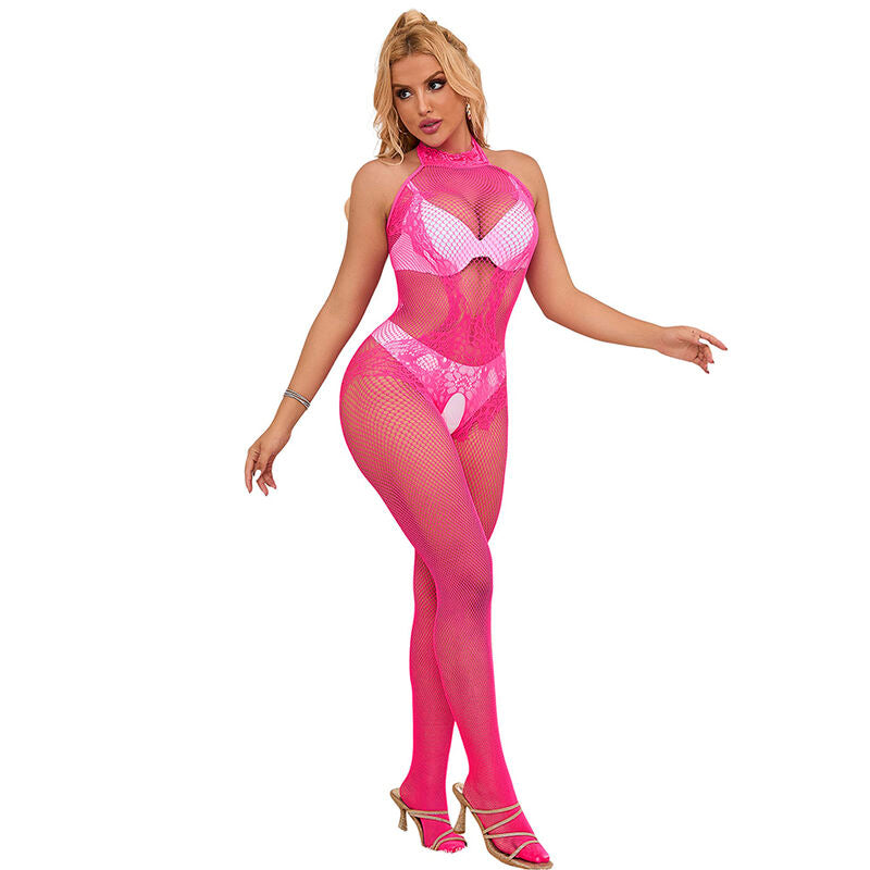 Combinaison de lingerie Subblime Bodystockings D-241387 — rose — vue 5