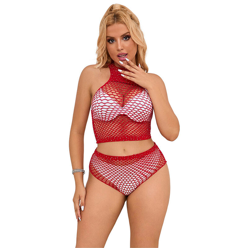 Ensemble lingerie Subblime Sets D-241389 — rouge — vue 1