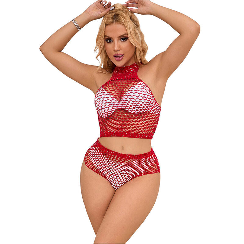 Ensemble lingerie Subblime Sets D-241389 — rouge — vue 4