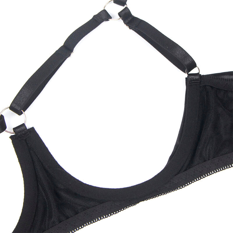 Ensemble soutien-gorge avec nœud noir réglable — 955205 — vue 15