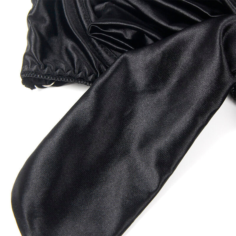 Ensemble soutien-gorge avec nœud noir réglable — 955205 — vue 13