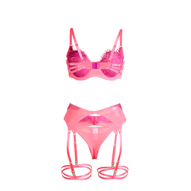 Ensemble avec porte-jarretelles Subblime Sets D-242654 — rose — vue 7