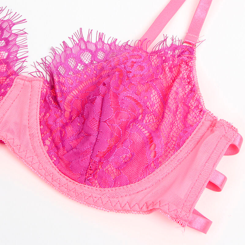 Ensemble avec porte-jarretelles Subblime Sets D-242655 — rose — vue 10