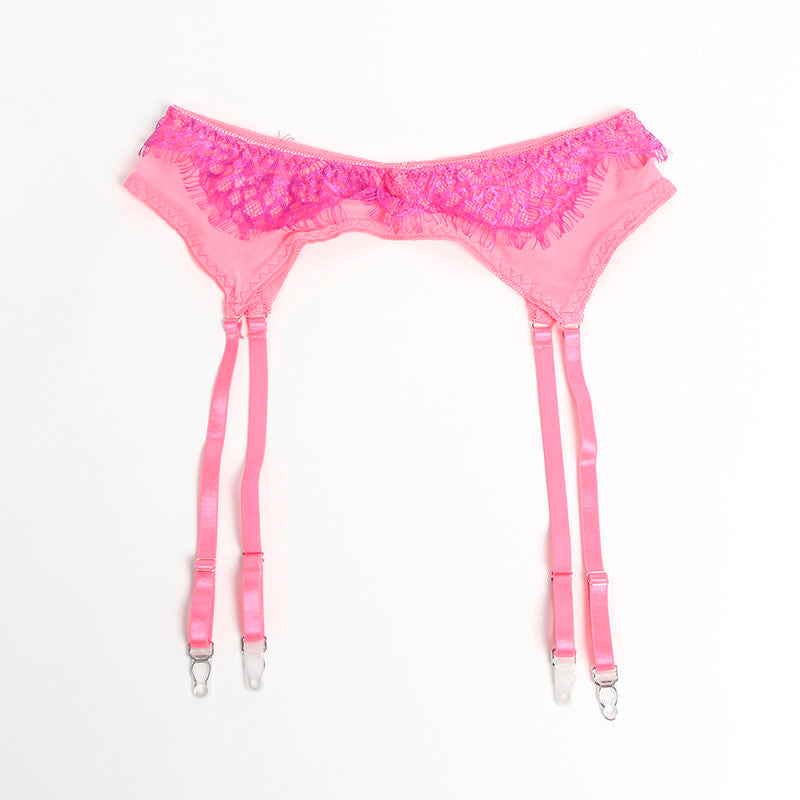 Ensemble avec porte-jarretelles Subblime Sets D-242655 — rose — vue 13