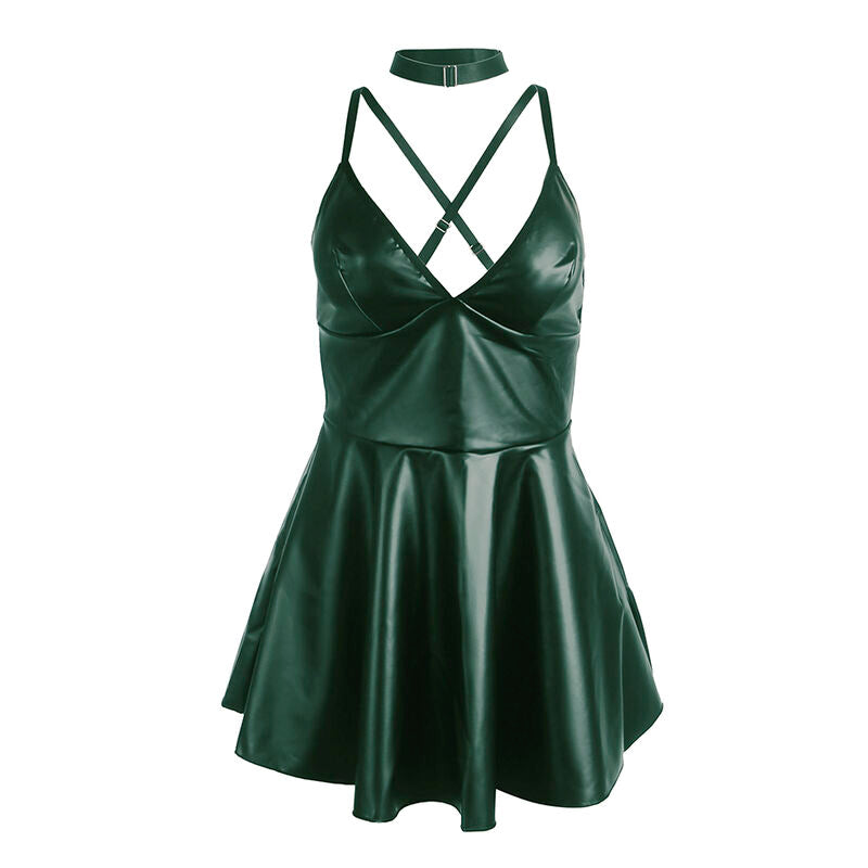 Robe lingerie Subblime D-242663 — vert — vue 5