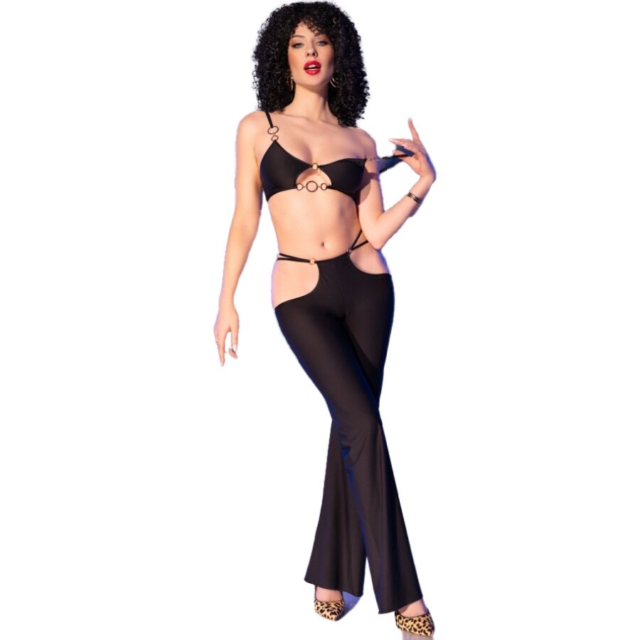 CR4851 — top et leggings noirs — vue 13