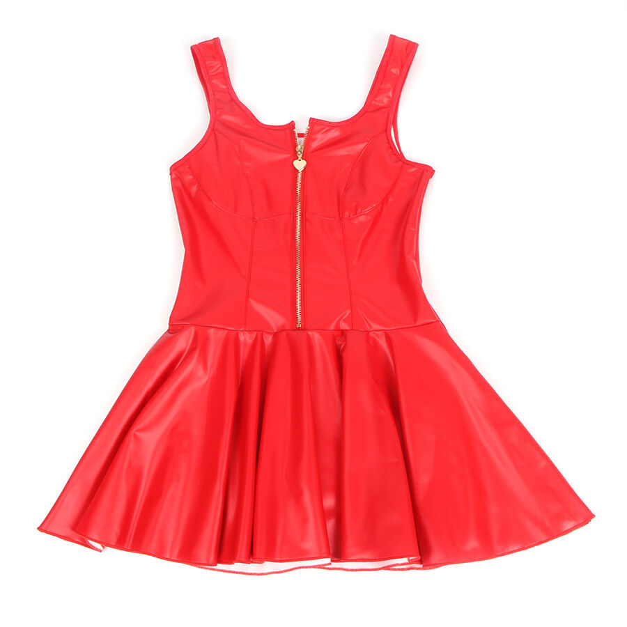 Robe lingerie Subblime D-242933 — rouge — vue 5