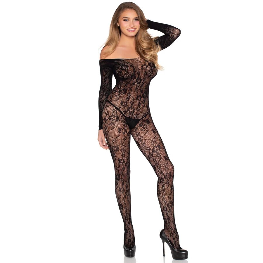 Combinaison de lingerie Leg Avenue Bodystockings D-245346 — noir — vue 2