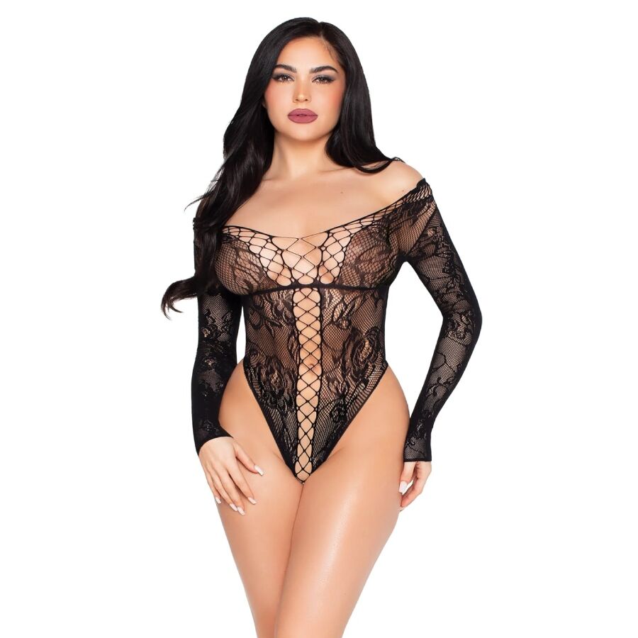Body Leg Avenue Kink D-245351 — noir — vue 1