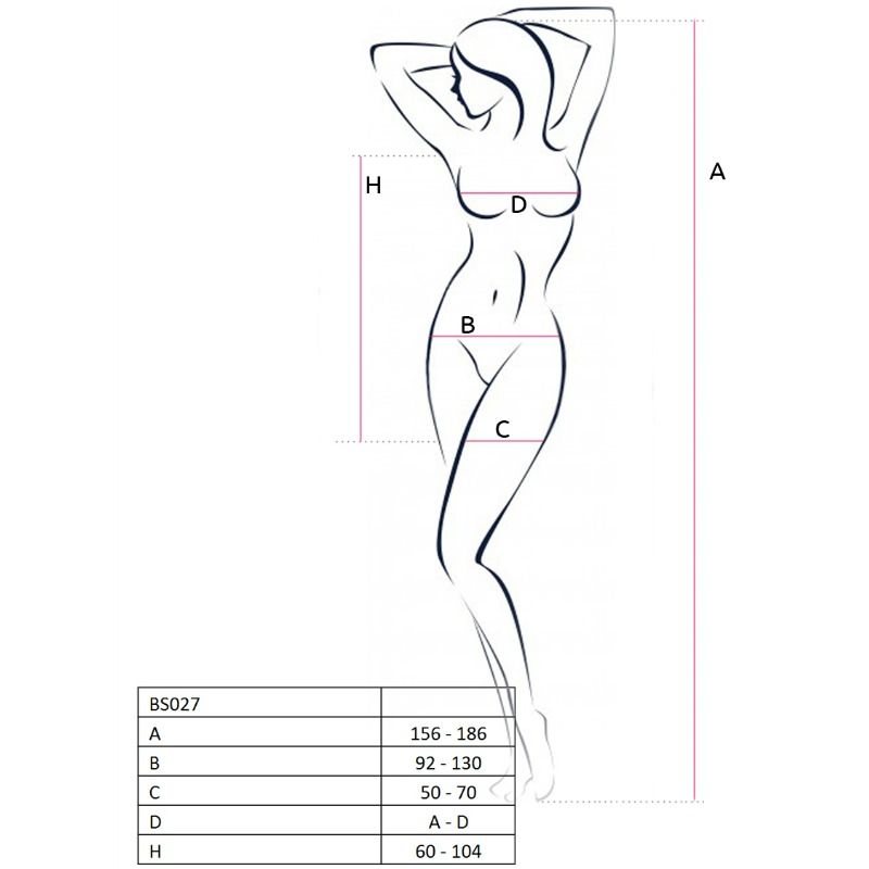 Robe lingerie Passion BS027 — vue 3